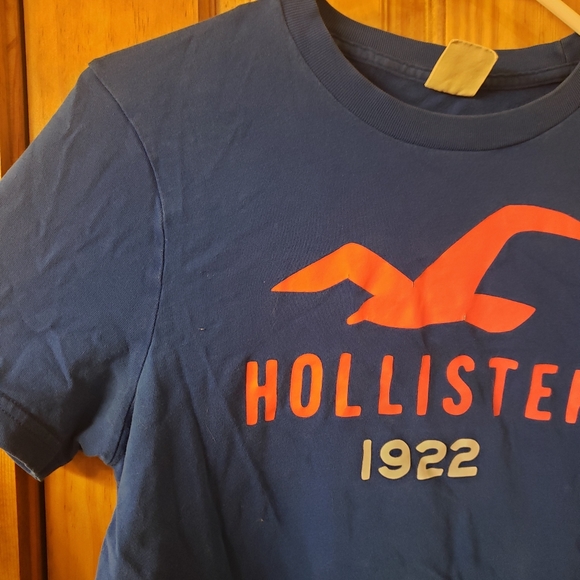 Hollister graphic tee-blue/orange - Picture 4 of 4